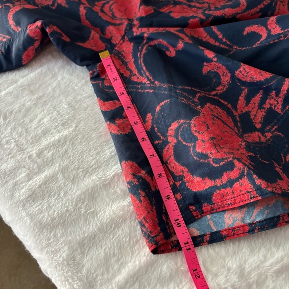 Patagonia Wavefarer Board Shorts Blue Orange All Over Floral Print size 34 - Picture 14 of 14